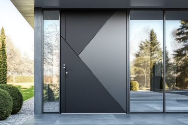 Drzwi zewnętrzne aluminiowe