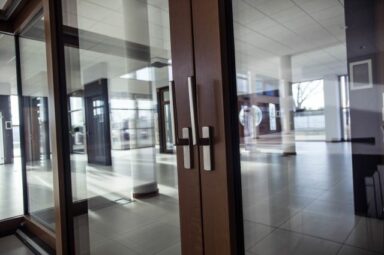 Drzwi tarasowe drewniane